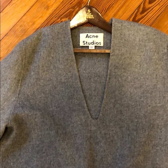 Acne Studios Wool/Cashmere Coat. Sz38. - Picture 3 of 8